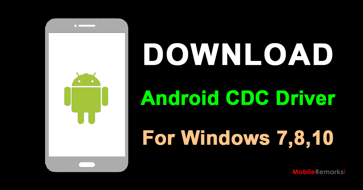 Download Android CDC Driver