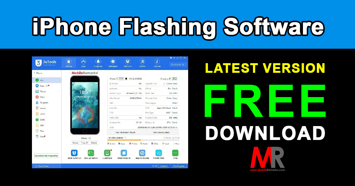 iPhone Flashing Software