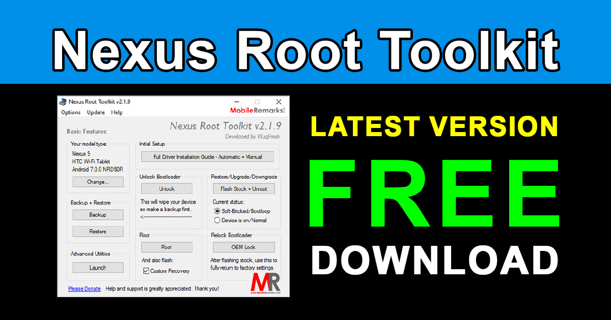 Download Nexus Root Toolkit