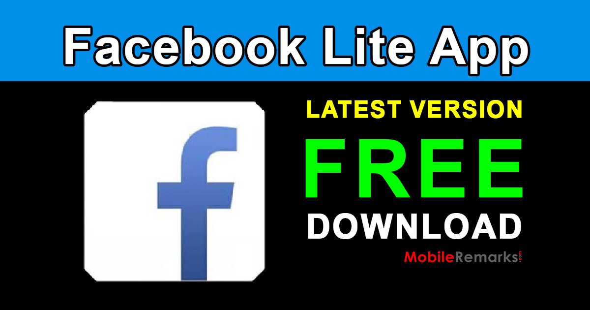Facebook Lite App Latest Version Download