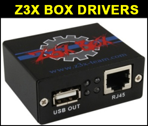 Z3x Box Drivers