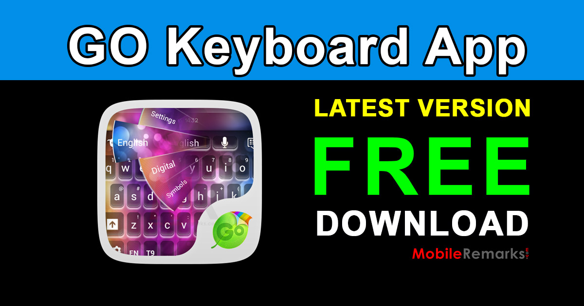 GO Keyboard App Free download (Emoji Keyboard)