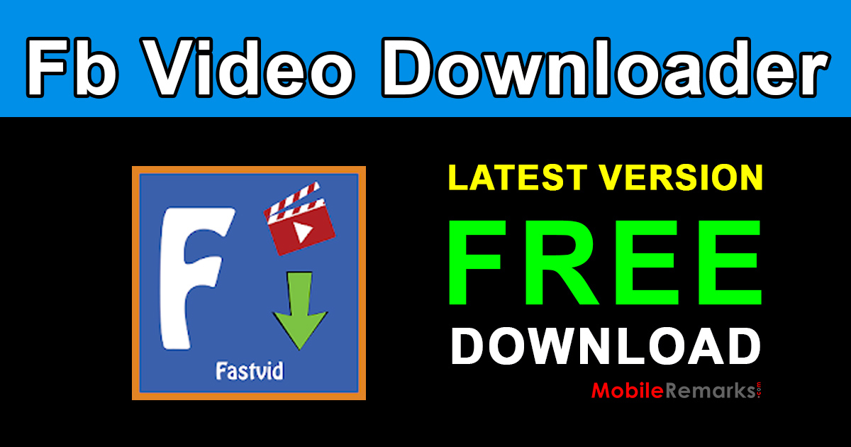 Fb video downloader apk
