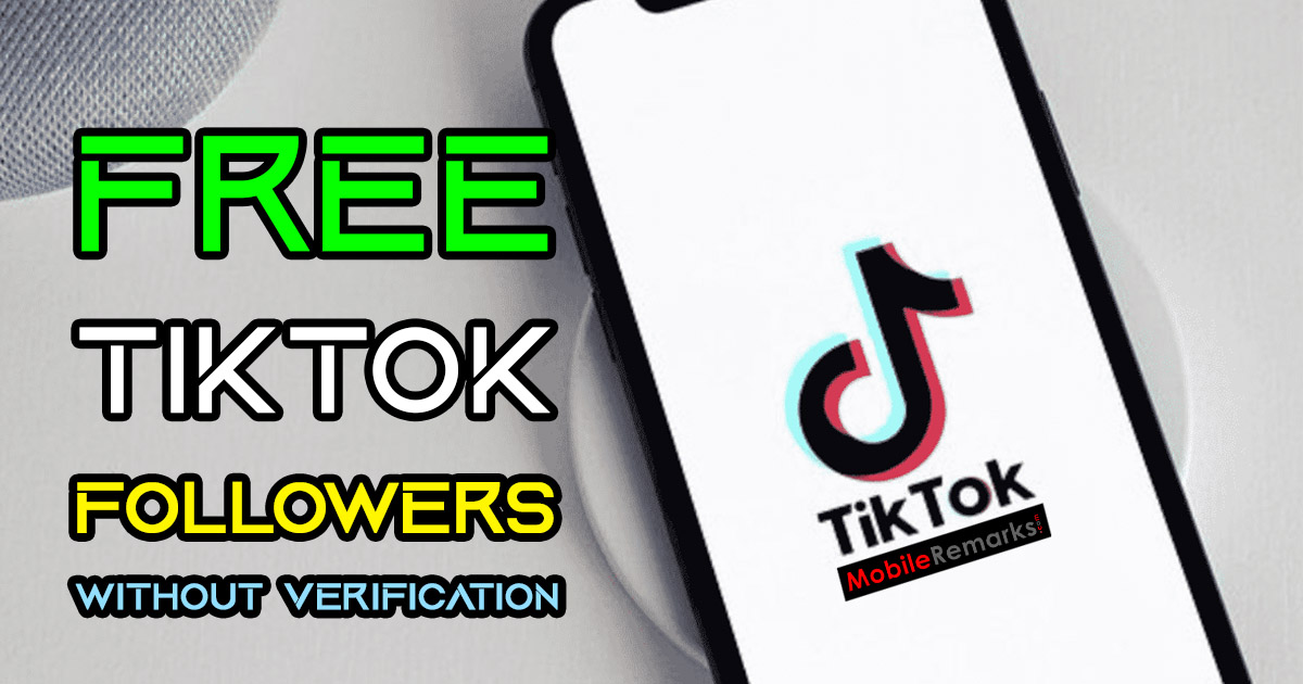 Free Tiktok Followers Without Verification