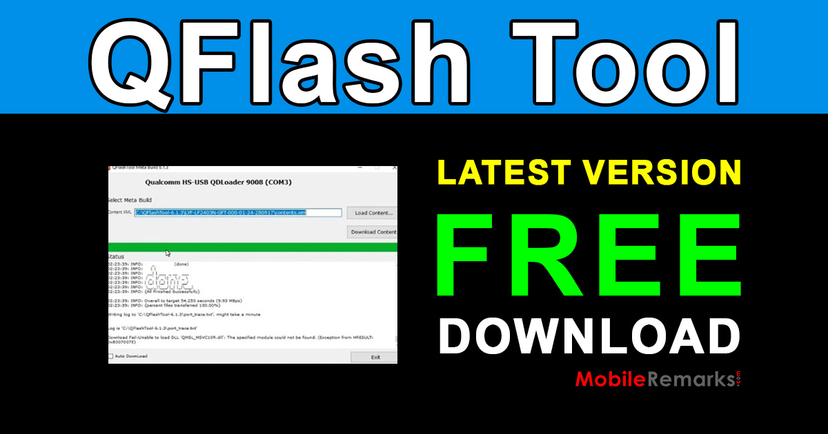 QFlash Tool Latest Version Free Download