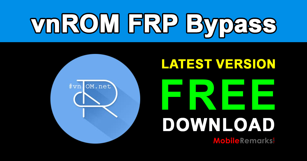 vnROM FRP Bypass Apk Free Download