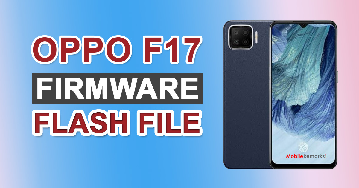 Oppo F17 CPH2095 Firmware Flash File