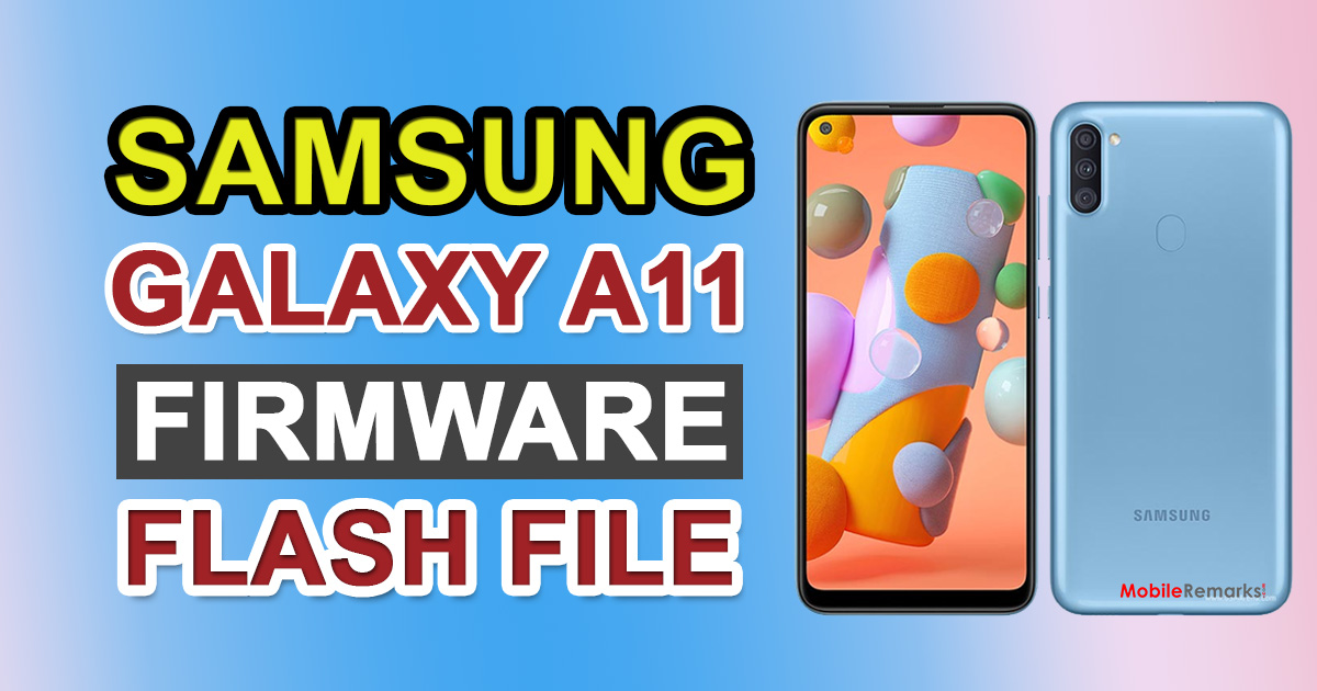 Samsung Galaxy A11 October 2020 Security Patch (Global)