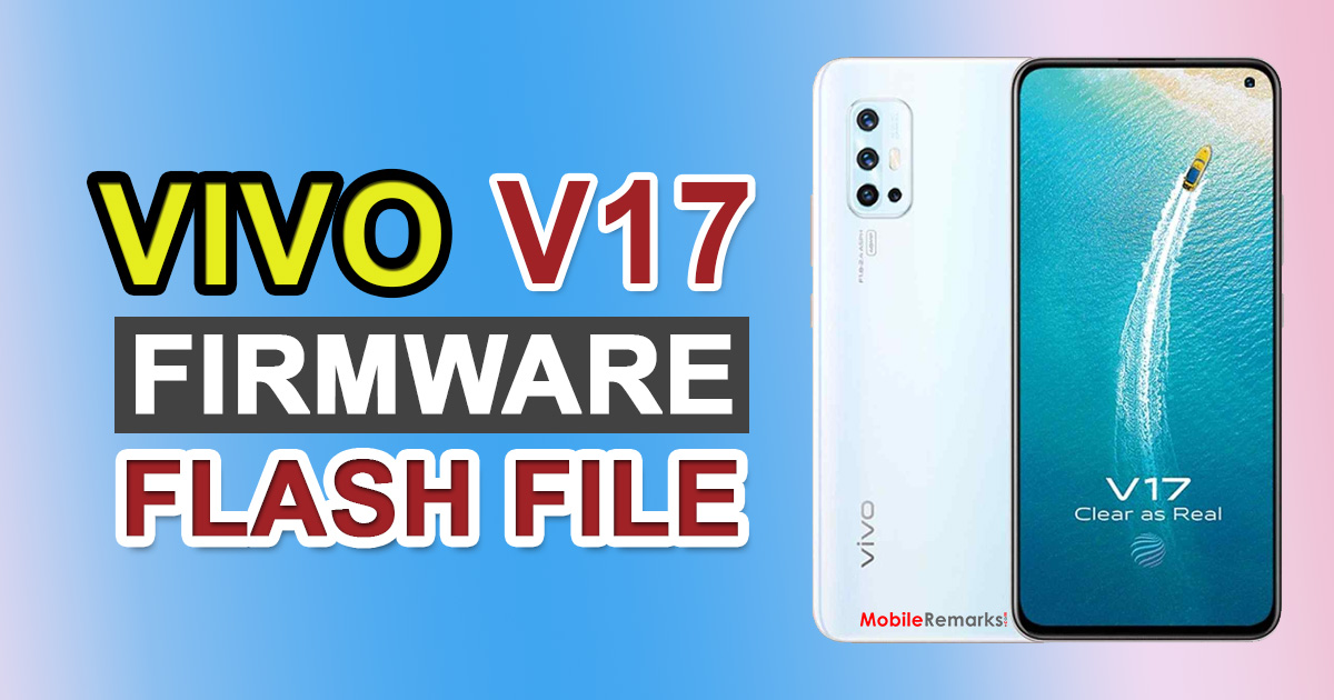 Vivo V17 Pd1948f Firmware Flash File (Stock ROM)