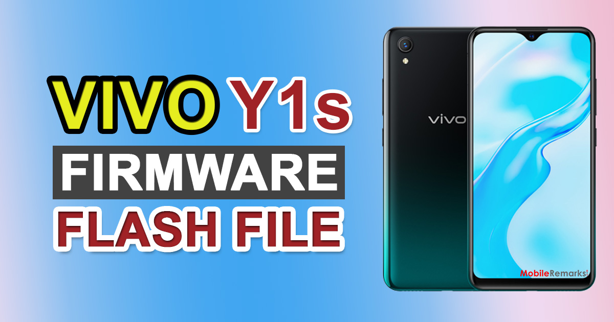 Vivo Y1s PD2014F Firmware Flash File (Stock ROM)
