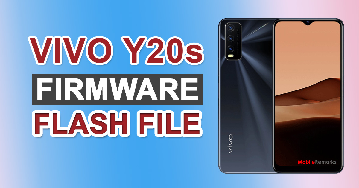 Vivo Y20s Firmware Flash File (Stock ROM)