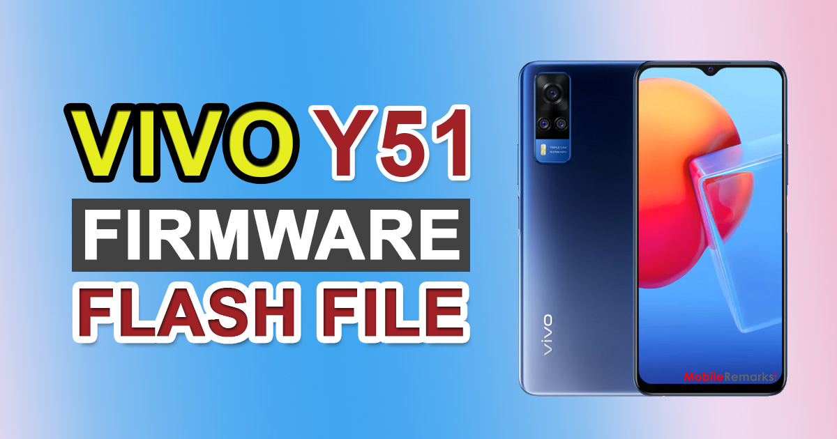 Vivo Y51 PD1510F Firmware Flash File (Stock ROM)