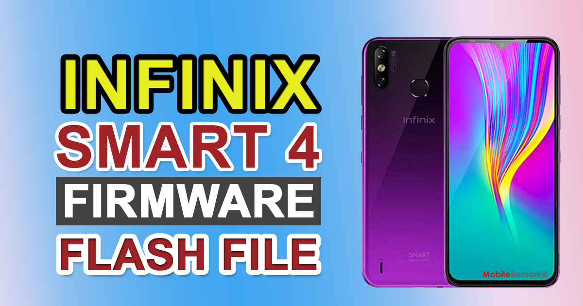 Infinix Smart 4 X653C Stock ROM (Firmware Flash File)
