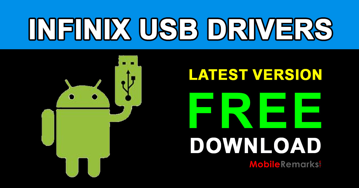 Infinix USB Drivers Latest Download
