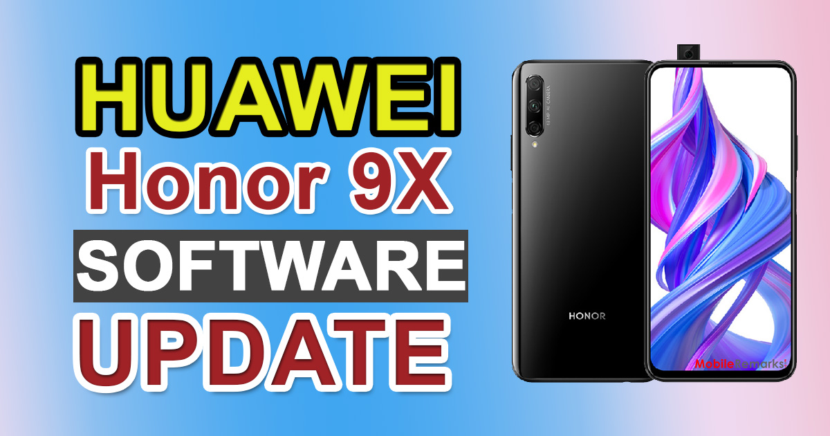 Honor 9X EMUI 10 beta update releases
