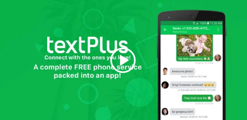 Text Plus Texting Apps that can receive verification